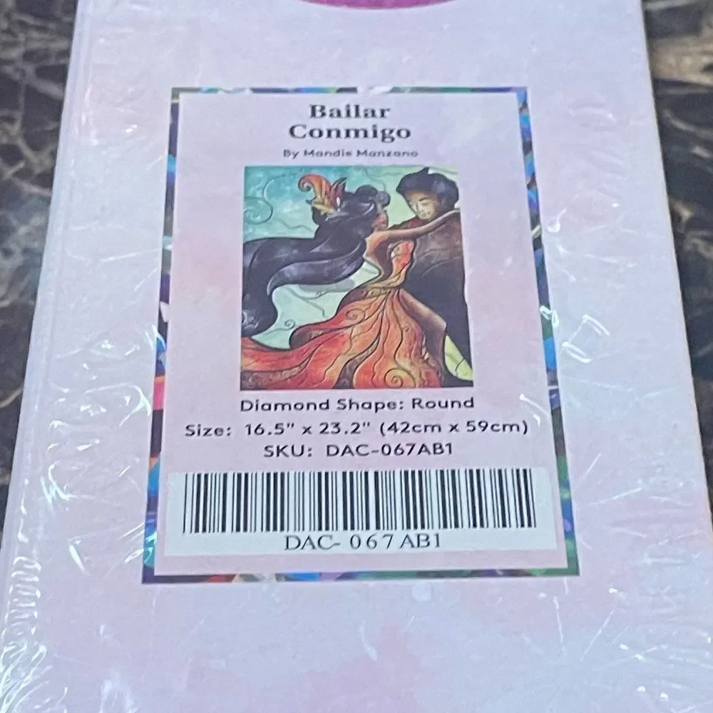 Bailar Conmigo Mandie Manzano Diamond Art Club Diamond Painting kit!